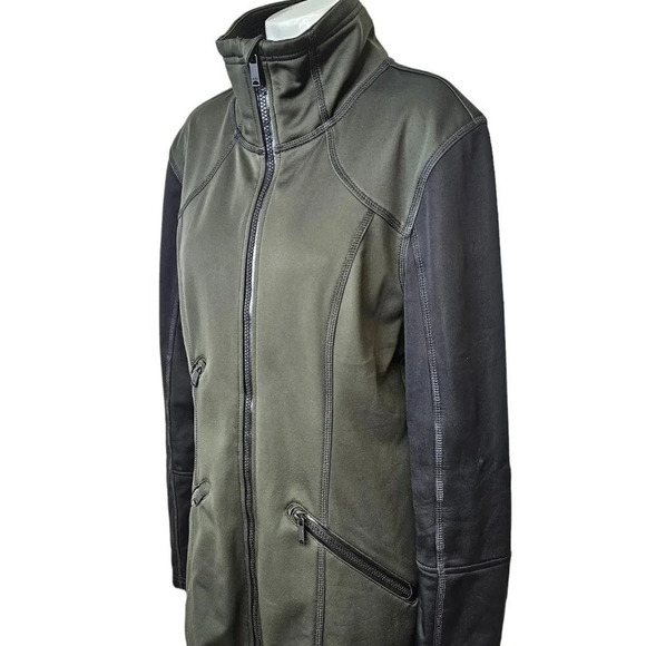 Zella Womens Full  Zip Fleece Lined Jacket Size Medium - Picture 2 of 10